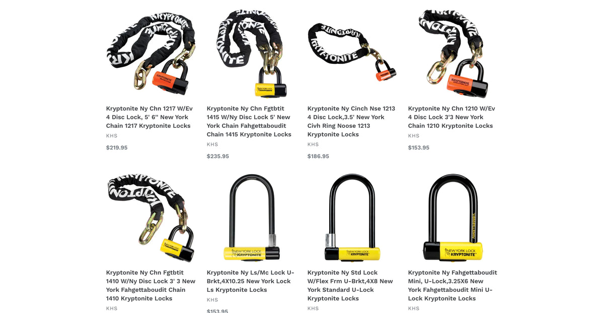 Locks – LIVE 4 BIKES