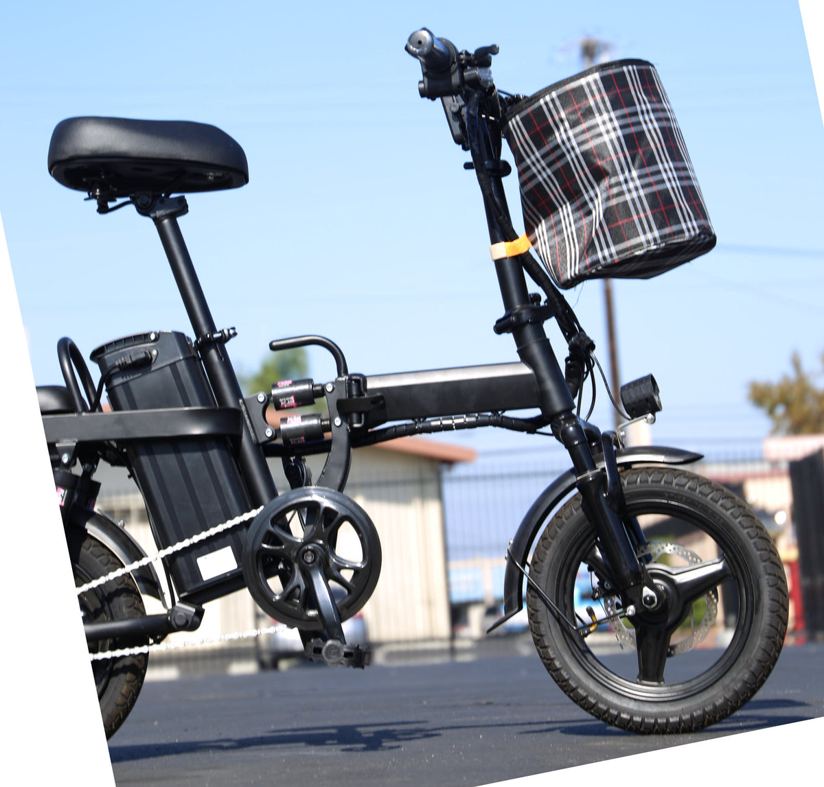 two seater electric bicycle 14in Electric 500w Ebike