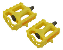 Load image into Gallery viewer, One Piece crank Pedals Yellow 1/2 - Live4Bikes