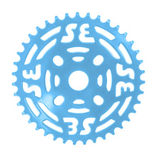 Load image into Gallery viewer, Se Racing One Piece Steel Chainring Blue 39T 1/2x1/8 - Live4Bikes