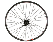 Load image into Gallery viewer, 27.5 ALLOY REAR 6/BOLT DISK WHEEL 36 SPOKE 14GBLACK 3/8 Quick Release AXLE DOUBLE WALL | Live 4 Bikes