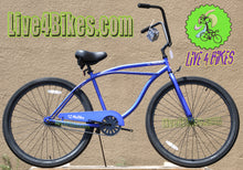 Load image into Gallery viewer, 29 In Malibu XL Beach Cruiser Bike Mens Single Speed Cruiser