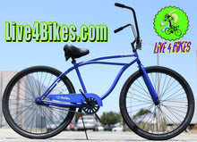Load image into Gallery viewer, 29 In Malibu XL Beach Cruiser Bike Mens Single Speed Cruiser