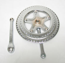 Load image into Gallery viewer, Steel 3-Piece Crankset Cotter Cranks ( for Vintage 10 speed Road bikes ) -Live4Bikes