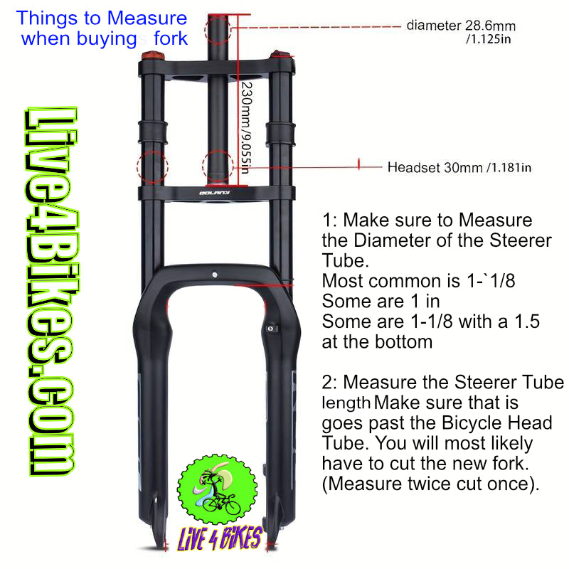 Mountain Bike Head Tube Sizes Bicycle Fork Steerer Tube Sizes