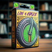 Load image into Gallery viewer, 4.00x6 Inner Tube with 32mm 90 degree Schrader Valve | Live4Bikes