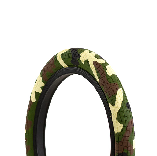 Camo Army Green BMX Freestyle 20 x 2.4 Tire - Live4bikes