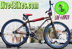 GT Pro Heritage Brown BMX 29er Bike  -Live4Bikes