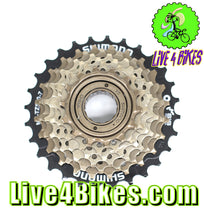 Load image into Gallery viewer, Shimano MF-TZ500-7 7spd 14-28T Freewheel -Live4Bikes