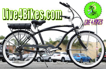 Load image into Gallery viewer, Micargi Bali Beach Cruiser 350 Watt Electric Cruiser Bike - Live4Bikes