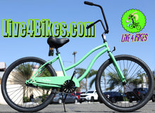 Load image into Gallery viewer, Malibu 26in Womens Beach Cruiser Bike Single Speed Cruiser Bicycles w/ Coaster Brake