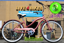 Load image into Gallery viewer, Rose Gold Women Beach Cruiser 7 speed Rover 7sp  -Live4bikes