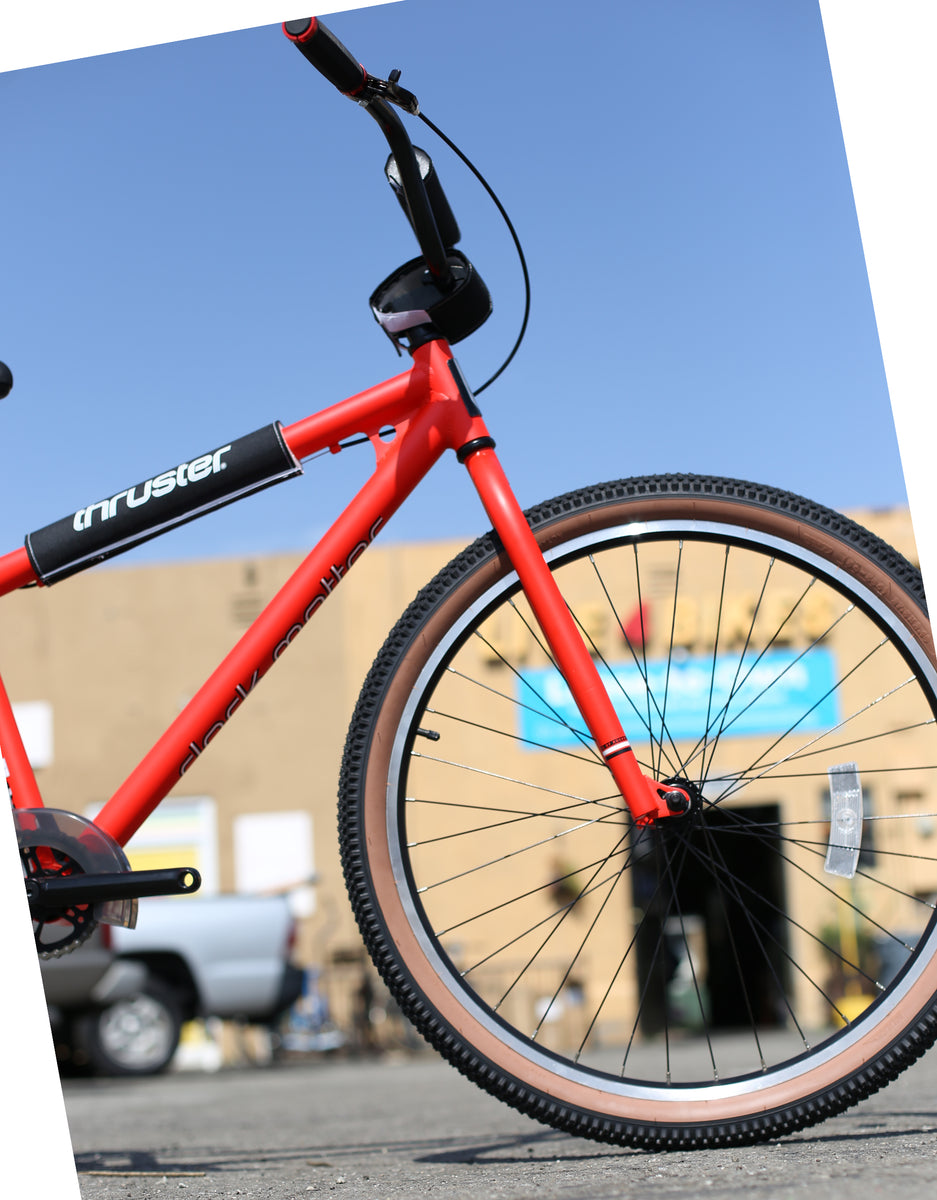27.5er BMX Bike Satin Orange 27.5in Aluminum -Live4Bikes