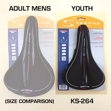 Load image into Gallery viewer, Serfas Youth Reactive Gel Bicycle Saddle -Live4Bikes