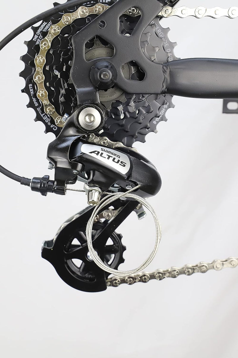 Dérailleur arrière VTT Shimano Altus 7/8 vitesses - Blanc et noir Dérailleur arrière VTT Shimano Altus 7/8 vitesses - Blanc et noir