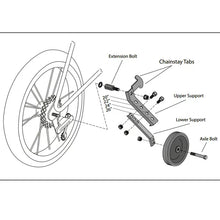 Load image into Gallery viewer, 12" Training Wheel / Stabilizer -Live4Bikes