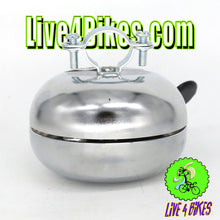 Load image into Gallery viewer, Chrome Large Bicycle Bell 80mm