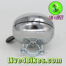 Load image into Gallery viewer, Chrome Large Bicycle Bell 80mm