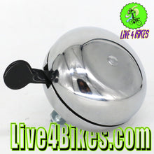 Load image into Gallery viewer, Chrome Large Bicycle Bell 80mm