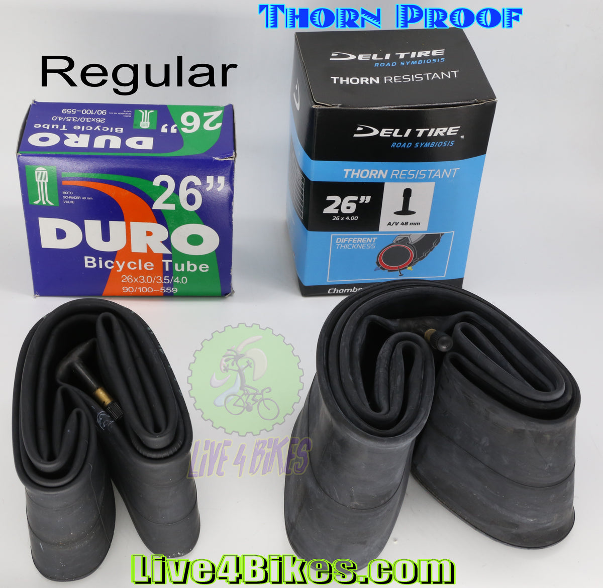 26x4.00 HD Thorn Proof Resistant For Fat Tire Ebike Replacement