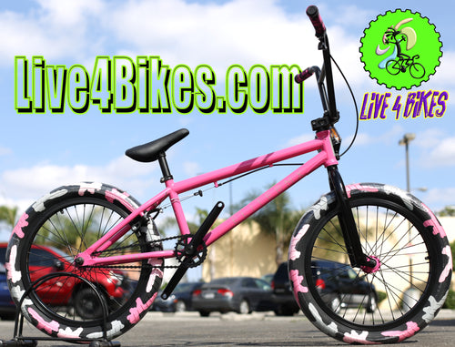 Elite BMX Destro Pink Camo 20