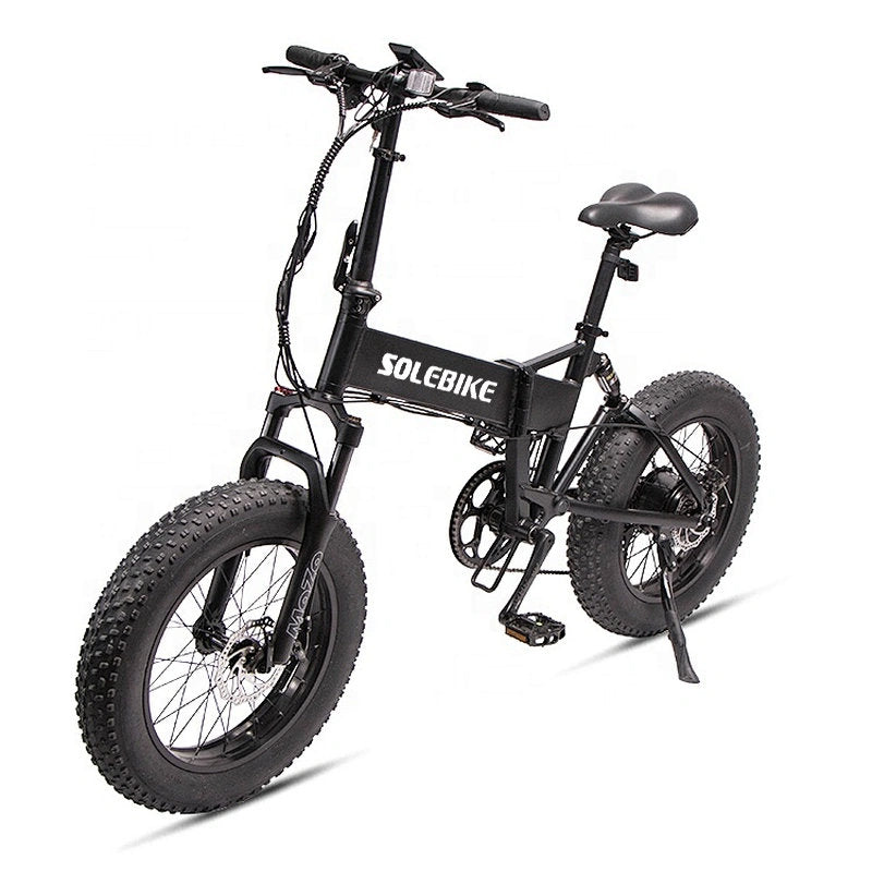 Solebike Fat Tire Folding 500w 48v Electric Ebike – LIVE BIKES