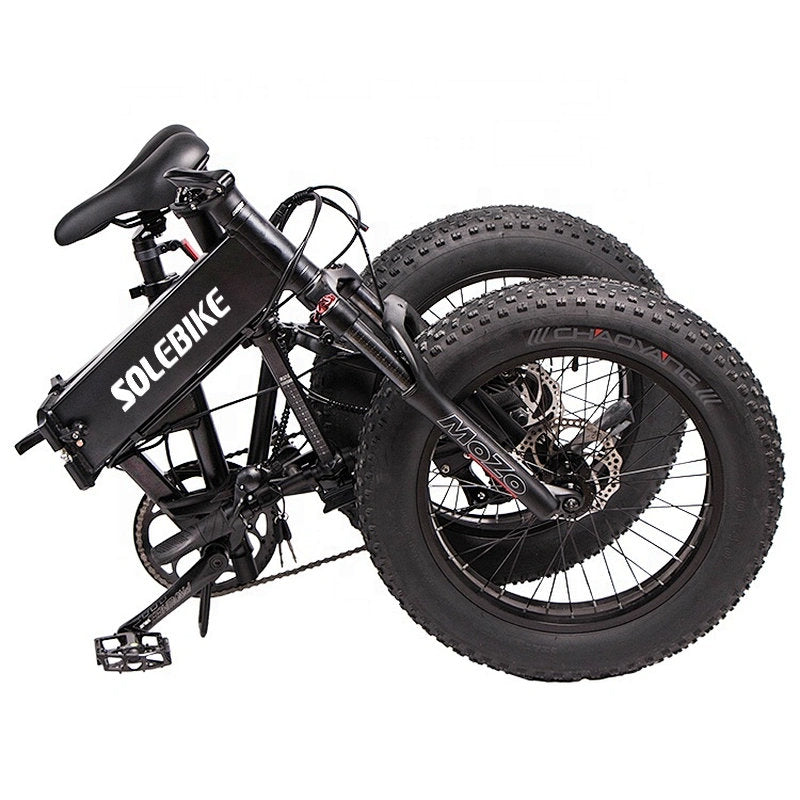 Solebike Fat Tire Folding 500w 48v Electric Ebike – LIVE BIKES
