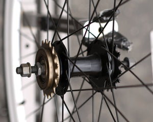 Fixie 700c Wheelset Flip Flop hub Fixed or Freewheel w/ Tire and Tube - Live4bikes