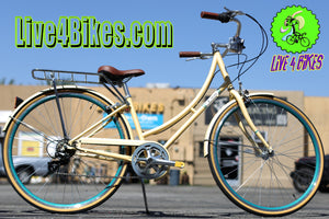 Golden Cycles Civic 7spd City Bike Step Through Frame   -Live4Bikes