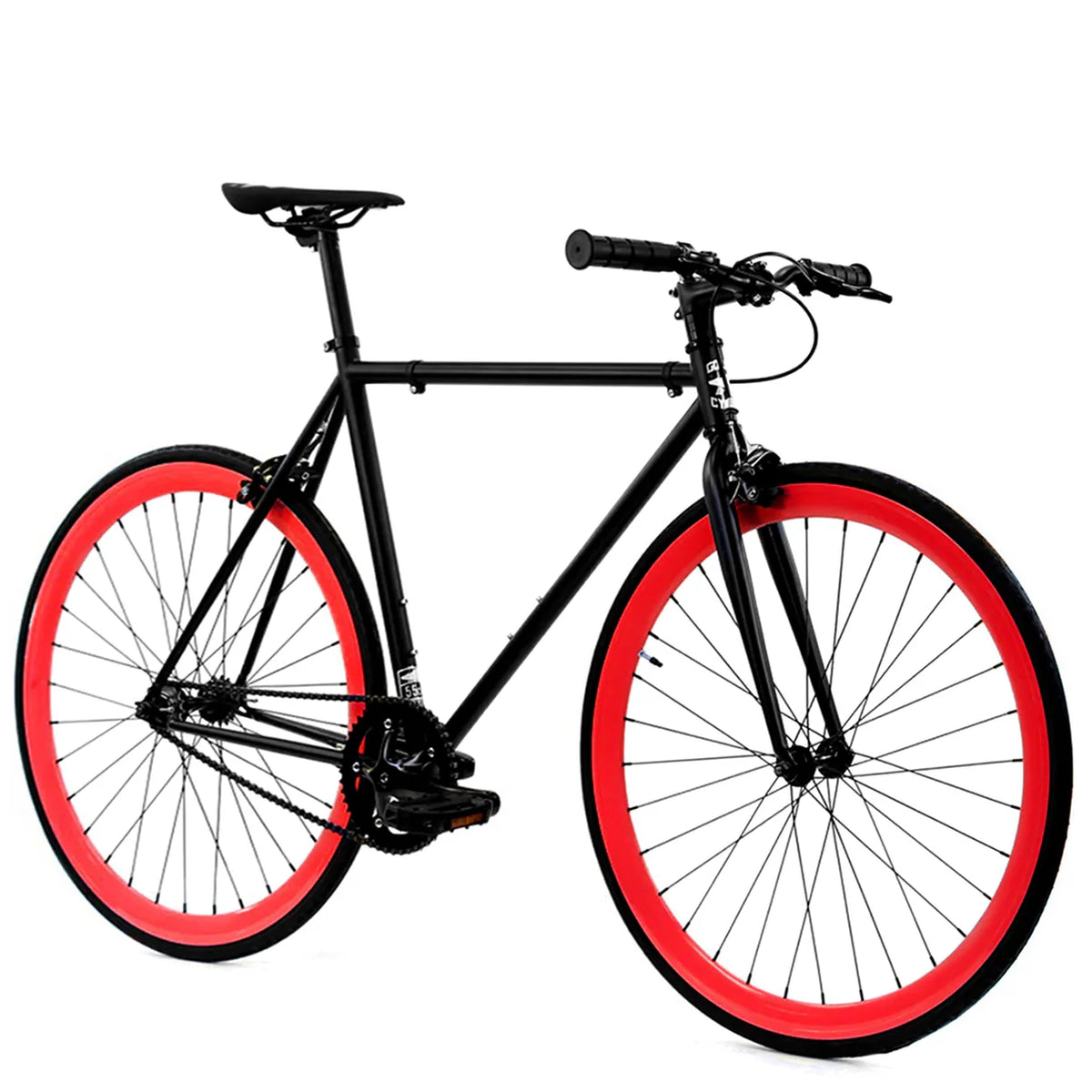 Golden Cycles Viper Fixie Fixed Gear -Black Red – LIVE 4 BIKES