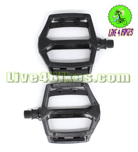 Load image into Gallery viewer, Large Platform 9/16 Replacement Pedals Aluminum  Black - Live 4 Bikes
