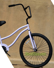 Load image into Gallery viewer, Malibu 26in Womens Beach Cruiser Bike Single Speed Cruiser Bicycles w/ Coaster Brake