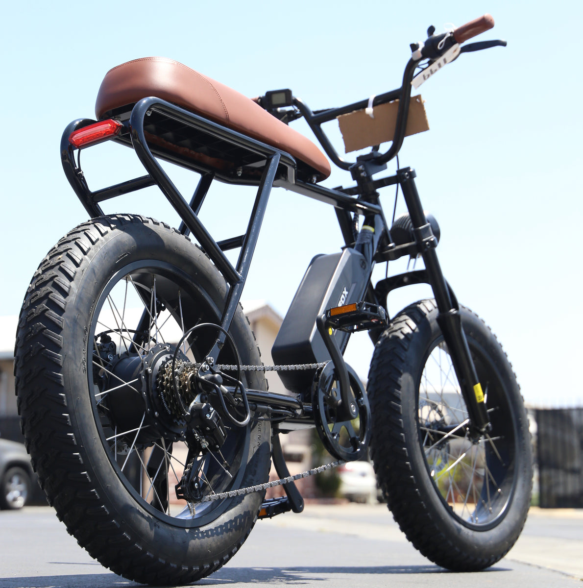 xxcy ms01 elektrofahrrad MacFox X1 ebike Black Brown