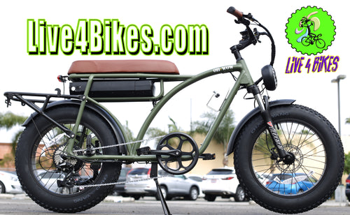 Oh Wow ! Voltaic 750 Electric Bike MotorBike 20in 40 Miles range- Live 4 Bikes
