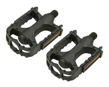 Load image into Gallery viewer, 1/2 in Pedals Plastic 1/2 for Kids , beach cruiser 1 piece crank Bikes - Live 4 Bikes