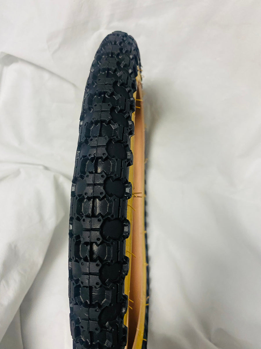 Tubeless gumwall road fashion tires