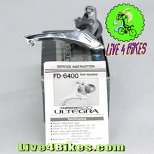 Load image into Gallery viewer, Vintage NOS Ultegra SHIMANO 600 FD-6400 Front Derailleur NIB - Live4Bikes