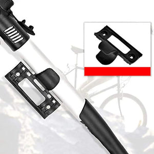 Zuka Mini Universal Bicycle Pump Shrader Valve Presta Valve  -Live4Bikes