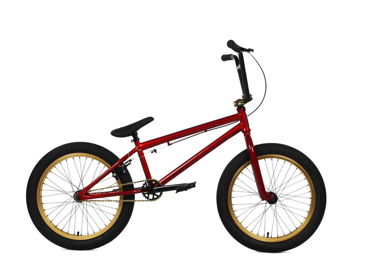Elite BMX Destro Red Gold Freestyle Bicycle 20
