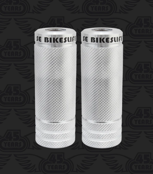 White bike online pegs