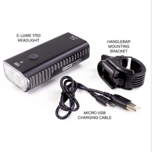 Load image into Gallery viewer, Serfas USM-1750 E-Lume 1750 Headlight -Live4Bikes