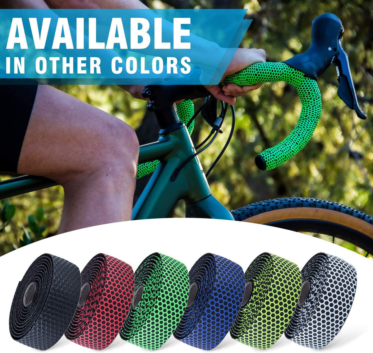 Btp Handlebar Tape BTP Woven Bartape KLD White/Blue/Red Urban Bikes