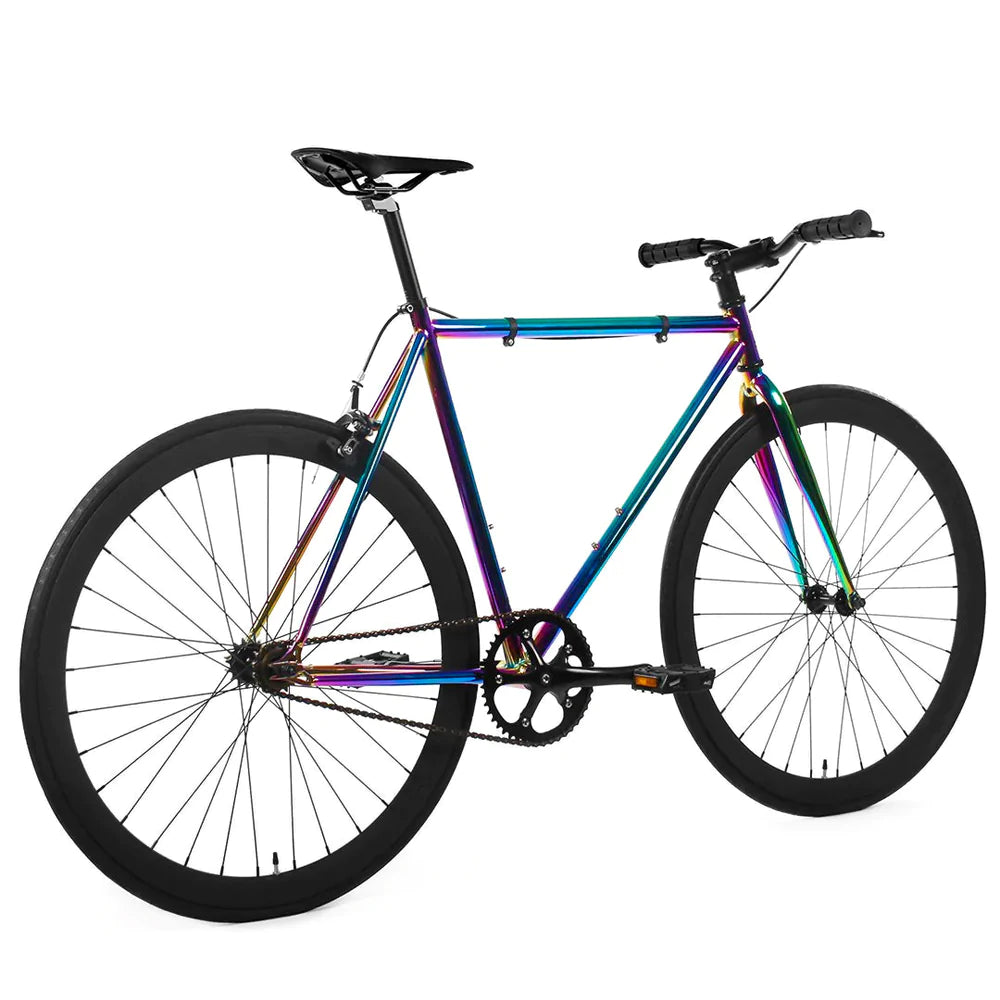Golden Cycle Fixie Neo Chrome bike Single speed Bicycle Steel