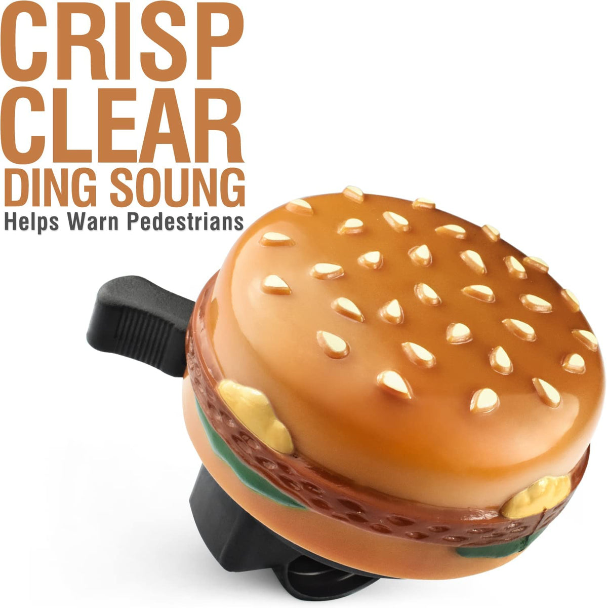 Hamburger bike on sale bell