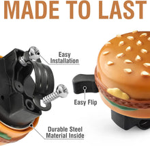 Load image into Gallery viewer, Hamburger bicycle Bell Safety Stylish Bell - Live 4 Bikes