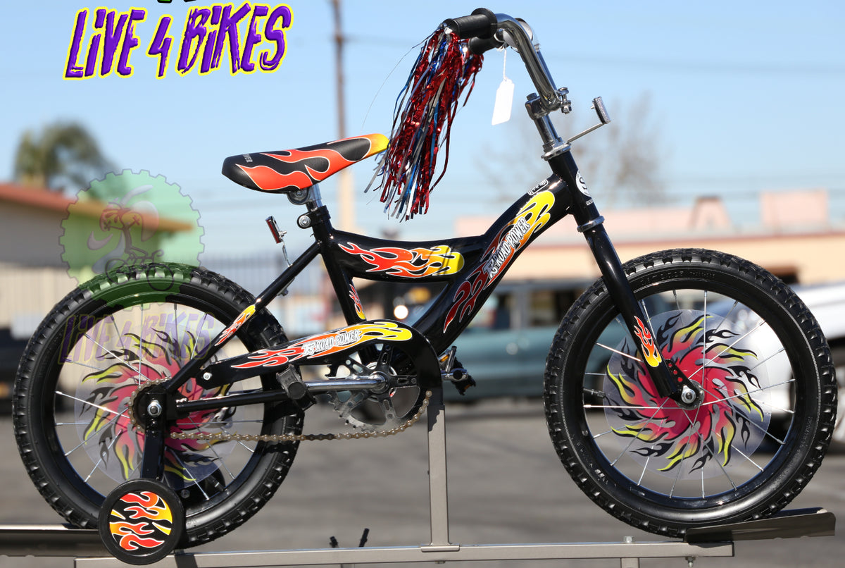 TRP Kids 16 in Boys beginner Bicycle with Training wheels