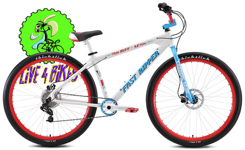 SE Fast Ripper Se Bmx Mike Buff White Bike 29er -Live4Bikes