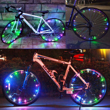 Load image into Gallery viewer, Wheel Light Multi Color Spoke Lights 7 colors 18 pattern -Live4Bikes