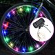 Wheel Light Multi Color Spoke Lights 7 colors 18 pattern -Live4Bikes