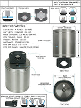 Load image into Gallery viewer, Beverage Holder Steel Holder Handlebar Mount -Live4Bikes
